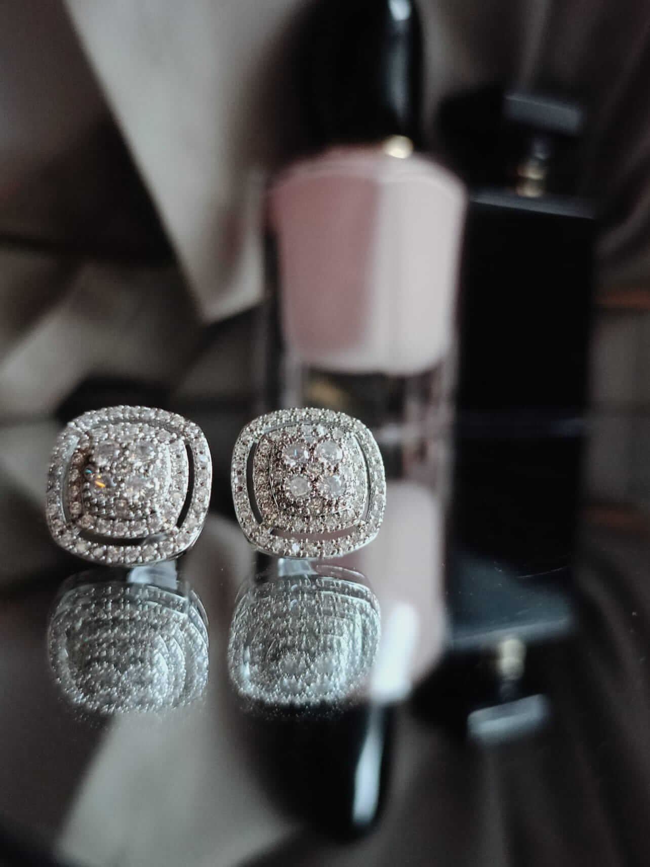 Kolczyki kwadratowe - geometryczny akcent do stylizacji - 1