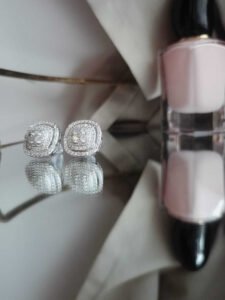 Kolczyki kwadratowe - geometryczny akcent do stylizacji - 4