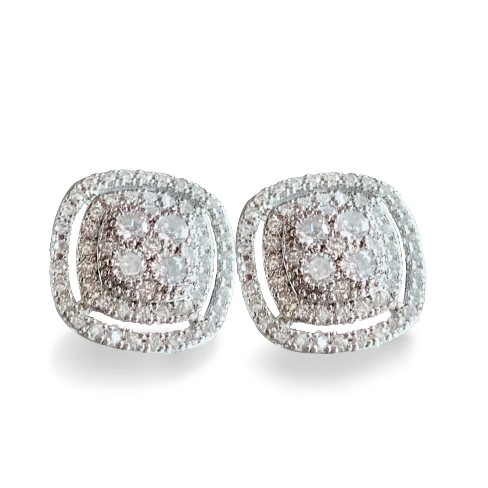 Kolczyki kwadratowe - geometryczny akcent do stylizacji - Kolczyki - Maryam Prinz